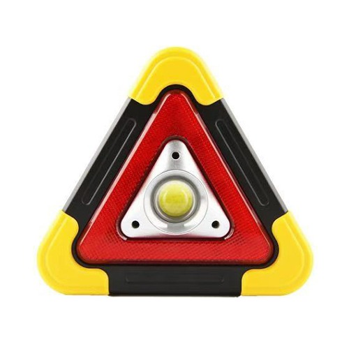 쏠라 LED 차량용 삼각대 비상 경고 사고 차량 안전 캠핑 램프 (소형)