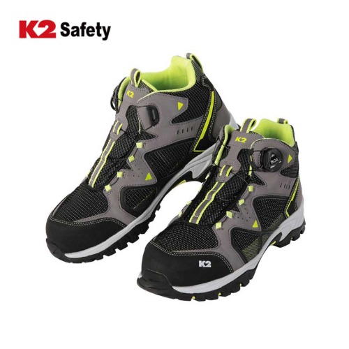 K2 케이투 K2-62 안전화 작업화 에어메쉬 경량 다이얼 (6인치)
